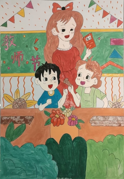 大埔县张云栽实验小学郭昶亮丨绘画 