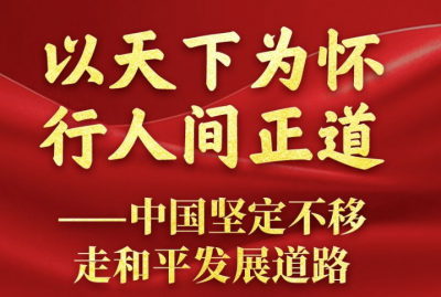 以天下为怀 行人间正道——中国坚定不移走和平发展道路