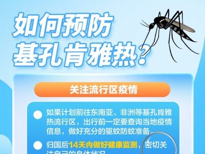 这里有一份基孔肯雅热防护科普指南，请查收