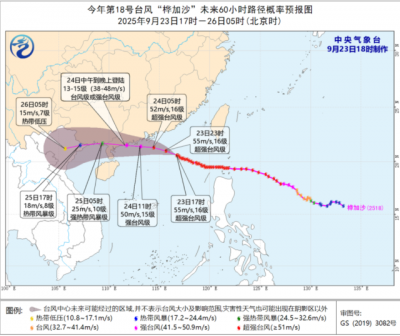 登陆时间、地点都有些模糊，为什么台风“桦加沙”这么难捉摸？