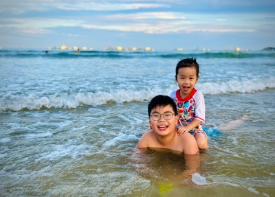 梅江区龙坪小学张翊宸丨暑假的风吹到了东山岛 