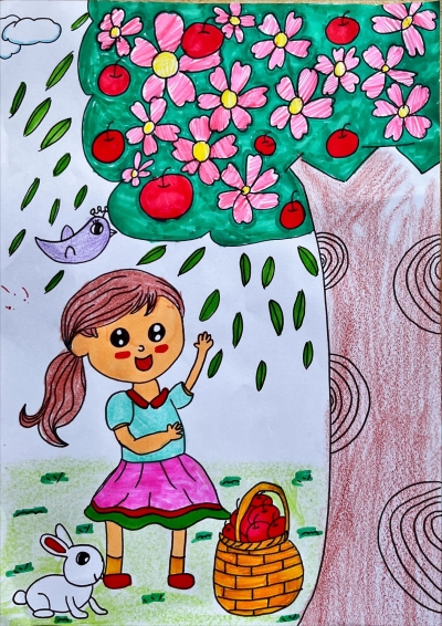 兴宁市第一小学刘伊扬丨绘画