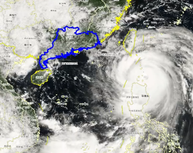 双预警！超强台风“桦加沙”24日将登陆广东深圳到徐闻沿海