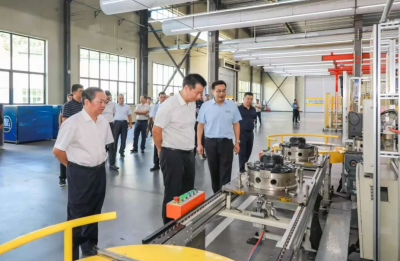 省特种设备调研组一行来梅交流考察：强化沟通对接 加快推进特种设备制造产业园建设