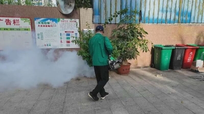 筑牢群众健康“防护网”！梅县区扶大所里村组织干群开展全域防蚊灭蚊行动