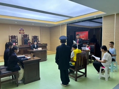 解锁“沉浸式”学法新体验！梅江区检察院举办模拟法庭活动