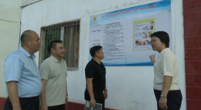 罗丽思到兴宁市兴田街道督导检查爱国卫生运动