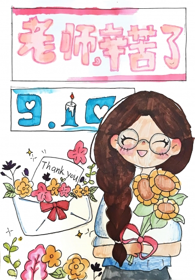 梅江区东山学校附属小学吴安棋丨绘画 