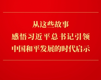 从这些故事，感悟习近平总书记引领中国和平发展的时代启示
