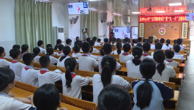 兴宁永和中心小学：系列国防教育活动点燃学生爱国心