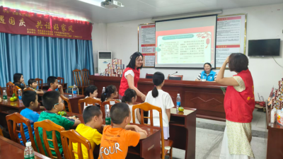 中秋遇国庆，蕉岭三圳镇社工邀你“共话好家风”