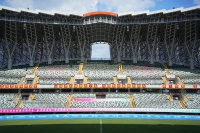 梅州赛区准备就绪，迎接十五运足球赛事