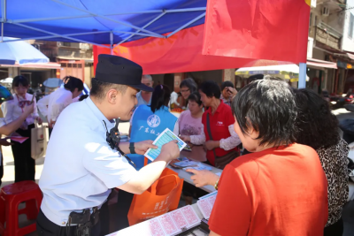 普及反诈，梅县公安不停歇！