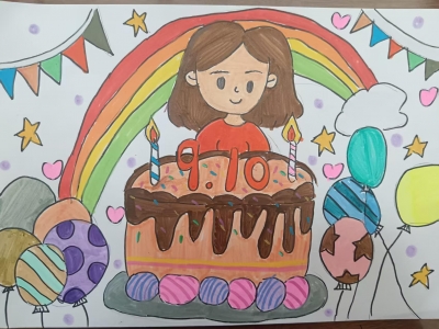 梅州师范学校附属小学黄梓其丨绘画