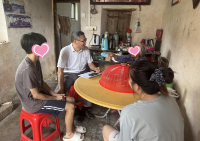 温暖送进学子家！荔湾区金花街道携手荔湾区驻梅县区松源镇工作队入户助学
