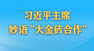 学习进行时｜习近平主席妙语“大金砖合作”