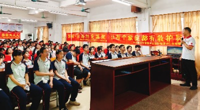 播撒急救种子，守护校园安全！应急救护公益培训走进梅县区松源镇学校