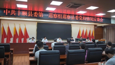 十四届丰顺县委第七轮巡察完成反馈