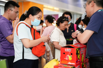 大埔柚香“飘”进广州地铁站，深受街坊欢迎→
