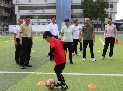 钟秀堂调研体教融合等工作