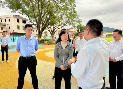 杨朝晖到梅县区调研定点联系县镇村“百千万工程”工作：坚持结果导向深入推进“百千万工程”