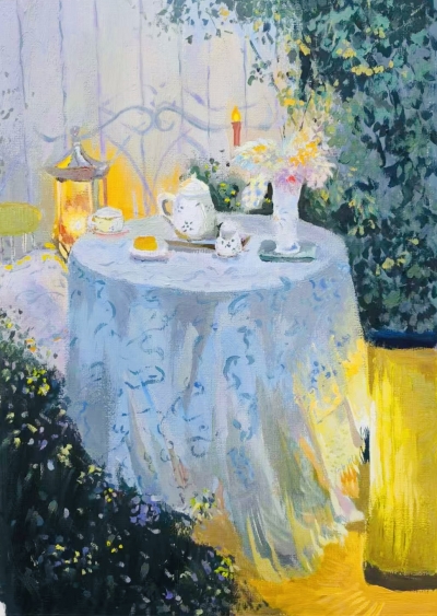  梅雁中学高二张嵘荣丨绘画