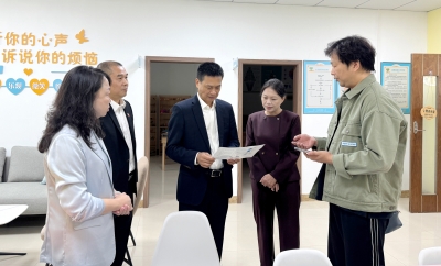 温文星率队来梅调研：擦亮“工”字招牌 打通服务职工最后一公里