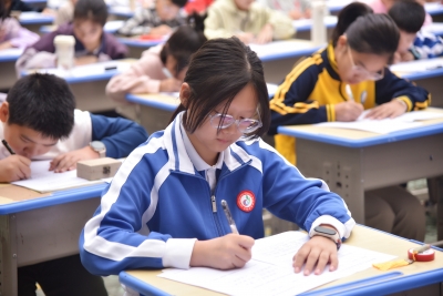 梅州市中小学生卷面书写大赛（丰顺赛区）成功举办