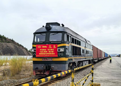 “汕头/梅州—南沙港”海铁联运包列快线首发！梅州国际陆港构建粤东出海新支点