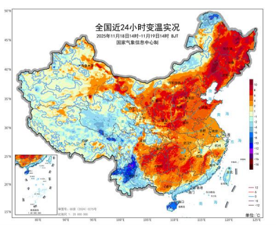 下半年首场寒潮进入尾声 多地最高气温累计升幅将达10℃左右