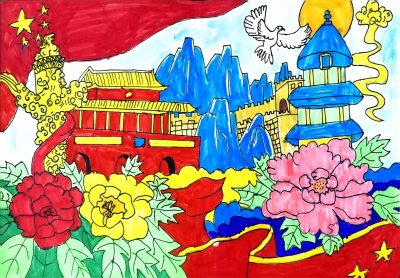 梅江区鸿都小学胡子涵丨绘画 