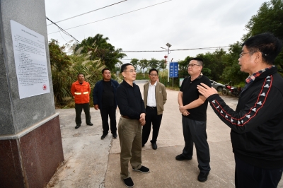 黄立强到蕉岭县调研督导“百千万工程”等工作：做强特色产业 加快乡村振兴