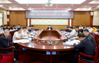 丰顺县“百县千镇万村高质量发展工程”指挥部会议召开