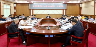 丰顺县委理论学习中心组举行2025年第十一次学习会