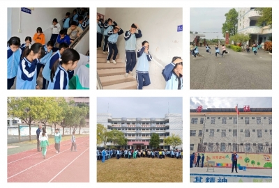 筑牢校园安全“防火墙”！兴宁市合水学校开展消防应急疏散演练