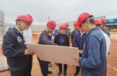 蓝伟东到平远调研挂钩联系重点项目建设情况：全力破难攻坚 加快项目进度