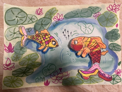 梅州市外语实验学校张悦蓉丨绘画　