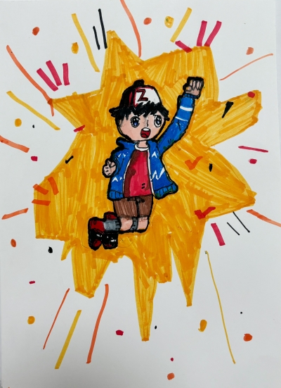 梅江区芹洋学校项思柔丨绘画