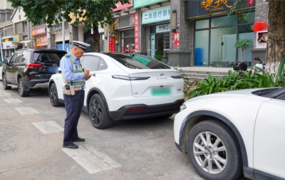 10月以来查处机动车违停1910宗！梅江公安重拳整治交通违法