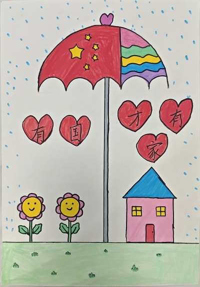 梅县区程江镇中心小学林诗雨丨绘画