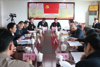 兴宁市人大常委会视察合水水库水质保护与备用水源建设工作