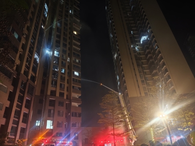 筑牢高层建筑“防火墙”！大埔县开展高层建筑消防演练与宣传活动