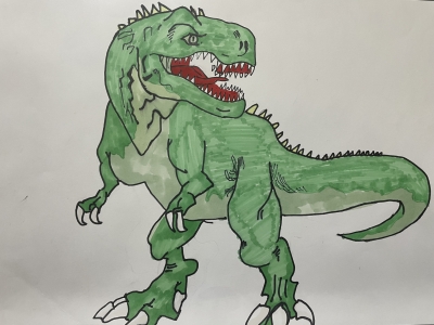 梅江区龙坪小学朱俊宇丨绘画 