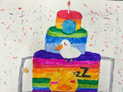 梅江区芹洋学校项思柔丨绘画