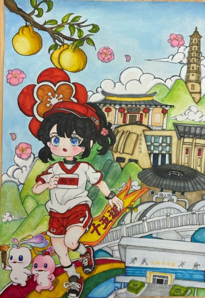 学艺中学绘画丨巫皓霖