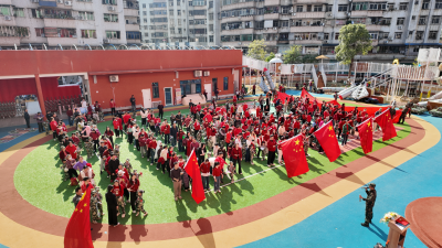 小萌娃化身“迷彩小战士”！梅州莲新幼儿园举办首届亲子运动会