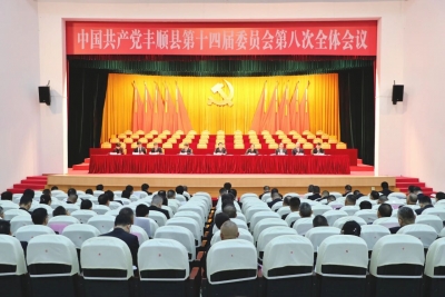 中共丰顺县委十四届八次全体会议召开：齐心协力奋发图强 推动丰顺发展更快更好