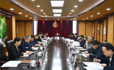 梅州市人大常委会召开党组会议：全面提升履职效能 更好服务发展大局