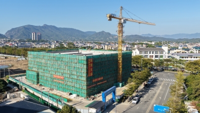 进度过半！蕉岭综合性文化场馆+1