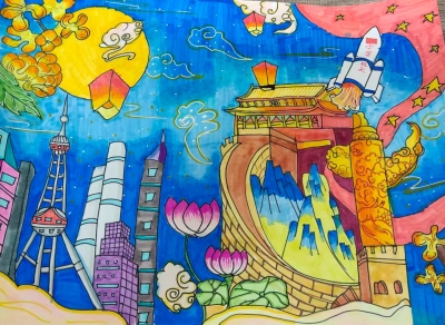 东山学校附属小学钟媛丨绘画 